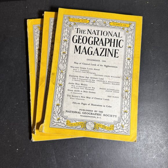 National Geographic 1949 [Book 263] - Picture 1 of 8